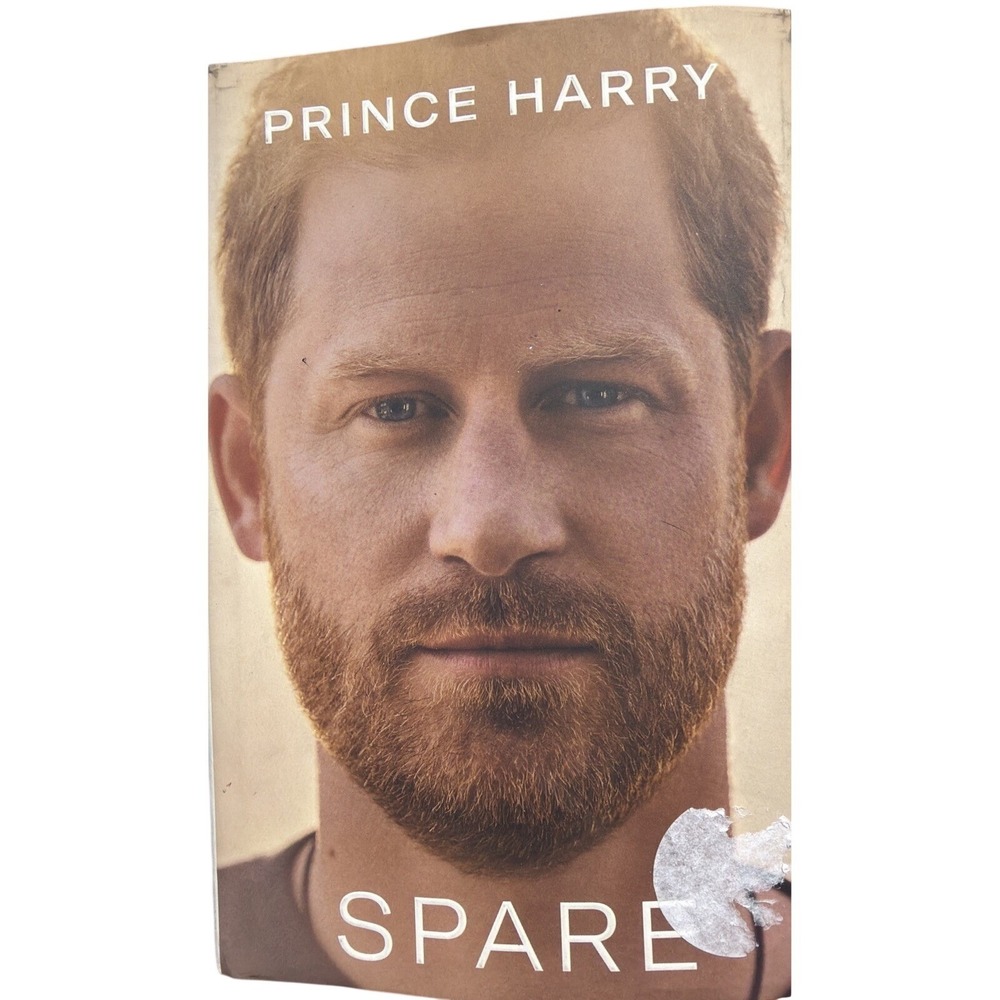 Hardcover Book Prince Harry Spare First Edition Memoir Biography Royal Family